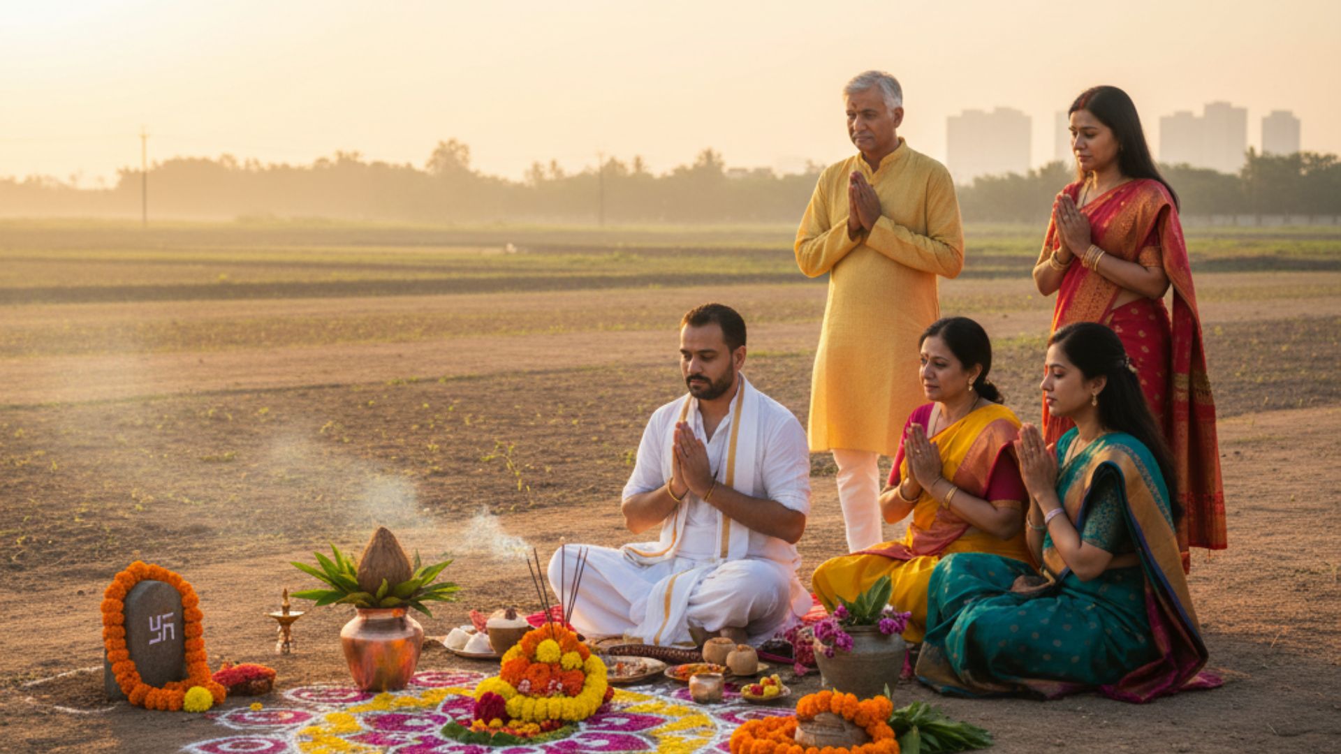 भूमि पूजन(Bhumi Pujan)